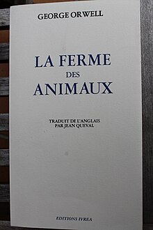 La ferme des animaux - George Orwell - Belin Education - Poche