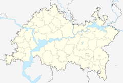 Mapa lokalizacyjna Tatarstanu
