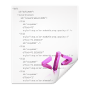 File:Oxygen480-mimetypes-hidef-text-xml.svg