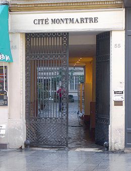 Illustrasjonsbilde av artikkelen Cité Montmartre