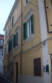 Palazzo Renzi: facciata Sud