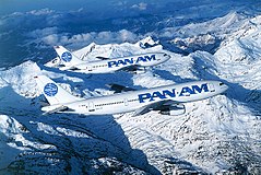 Pan Am A300 (foreground) and A310 (background)