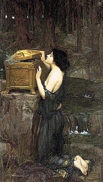 Джон Уильям Уотерхаус, «Пандора», 1896