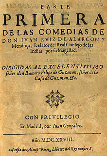 Juan Ruiz de Alarcón - Wikipedia, la enciclopedia libre