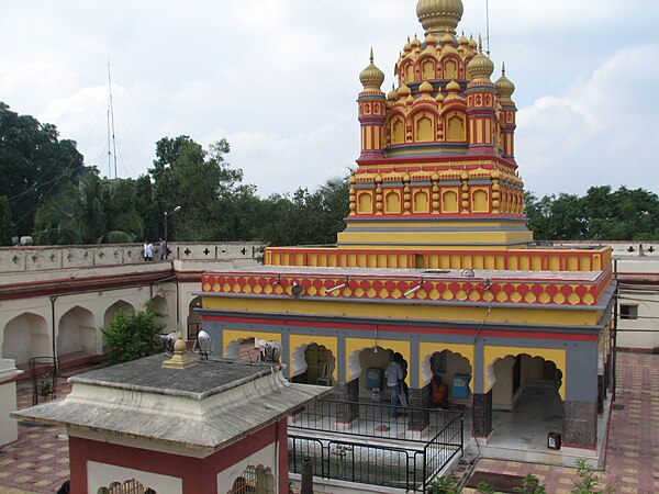 Parvati Hill in Pune, built by Balaji Rao in 1749