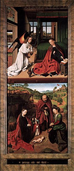 Petrus christus, annunciazione ve natività.jpg