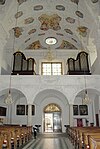 Organ loft in the church of Stainz