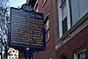 Philadelphia Gay News Historical Marker at 233 S. 13th St. Philadelphia PA