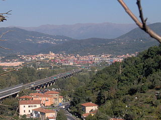 <span class="mw-page-title-main">Santo Stefano di Magra</span> Comune in Liguria, Italy