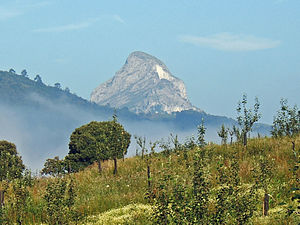 Pica de Peñamellera from the east