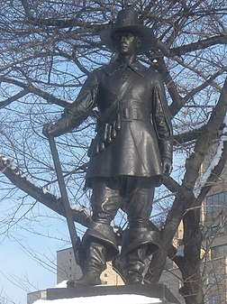 The Pilgrim, 1884, Central Park, New York City