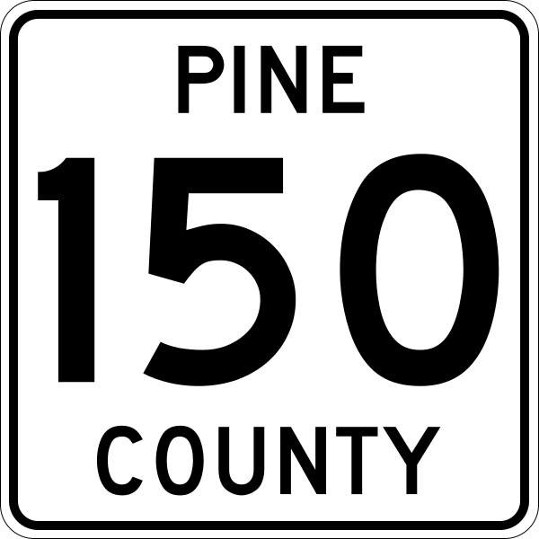 File:Pine County Route 150 MN.svg
