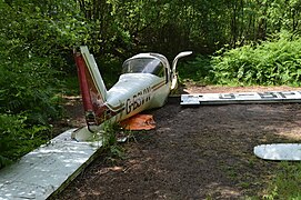 Plane wreck, Penshurst Park - geograph.org.uk - 5185568.jpg