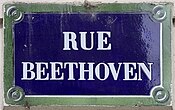 Plaque Rue Beethoven - Paris XVI (FR75) - 2021-08-18 - 1.jpg