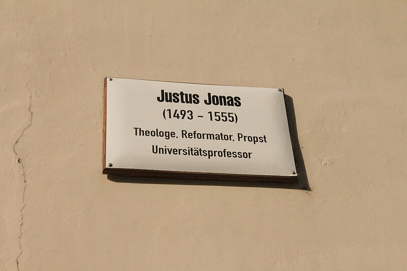 File:Plaque to Justus Jonas, Wittenberg.jpg