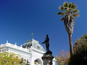 Government buildings in Bolivia's judicial capital Sucre Plaza in Historic Center - Sucre - Bolivia (3777140400).jpg