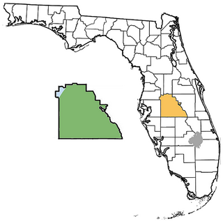 Polk County, Florida paleontological sites