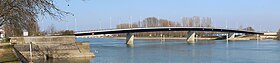 A Pont François-Mitterrand de Mâcon cikk illusztráló képe