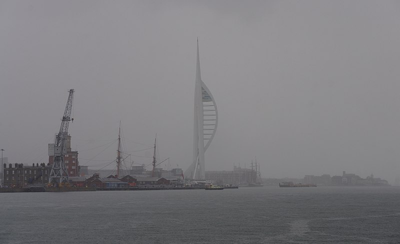 File:Portsmouth MMB 37 Harbour and the Spinnaker.jpg