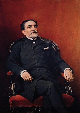 Praxedes Mateo Sagasta.  Pintado por Casado del Alisal en 1884.jpg