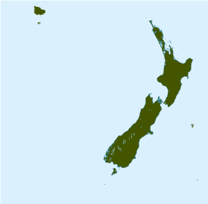 Present distribution of New Zealand Pigeon species.svg