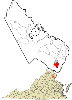 Triangle, Virginia Census-designated place in Virginia, United States