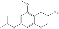 Ps-2C-T-4, the homologue of 2C-T-4 Psi-2C-T-4.png