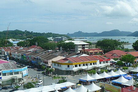 Pulau Langkawi - Kuah town.JPG