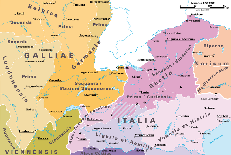 File:Römische Provinzen im Alpenraum 395 n Chr.png