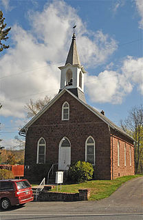 <span class="mw-page-title-main">Reinholds, Pennsylvania</span> Census-designated place in Pennsylvania, United States