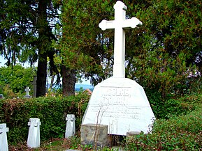 Mormântul mitropolitului Nicolae Colan de la Rășinari