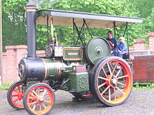 Preserved, 1910-built, 4nhp light steam tractor "Back' us Boy" RSJ Back Us Boy r.jpg