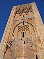 La Torre di Hassan di Rabat, opera del califfo almohade Abū Yūsuf Yaʿqūb.