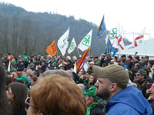Traditional rally of Lega Nord in Pontida, 2013