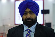 Powerlifter Rajinder Singh Rahelu at New Delhi World Book Fair 2019