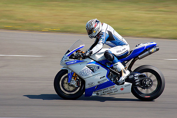 Laconi at the Assen round of the 2009 Superbike World Championship season