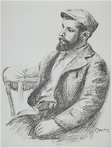 Portrait of Louis Valtat circa 1904 (age 35) by fellow painter Auguste Renoir