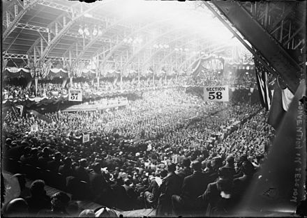 The 1912 Republican National Convention in session