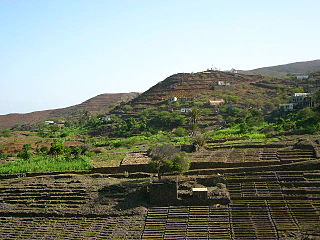 Ribeira da Cruz Settlement in Santo Antão, Cape Verde