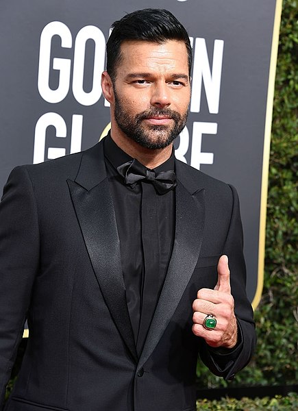 Martin at the 2018 Golden Globe Awards