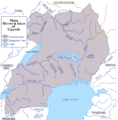 乌干达河流和湖泊