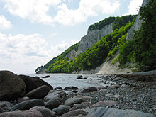 Kreidefelsen an der Nordküste der größten deutschen Insel: Rügen