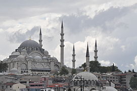 Suleymaniye-moskee in Istanbul gebouwd door Sinan