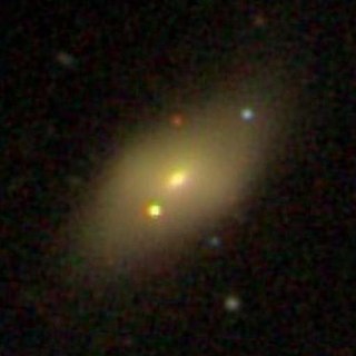 NGC 3845 Barred lenticular galaxy in the constellation Leo