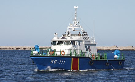 A patrol boat similar to this one is used by the SENAN