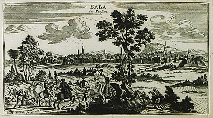 Saba in 1690 Saba in Persien - Peeters Jacob - 1690.jpg