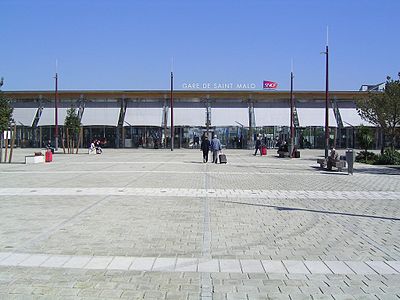 La nouvelle gare, inaugurée en 2005.
