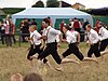 Schäferlauf over the stubble field