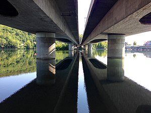 Danube bridge Pfaffenstein