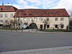Schrozberg Rathaus, the town hall.